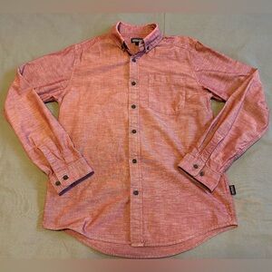 Patagonia Organic Cotton Mens Small Long Sleeve Button Shirt